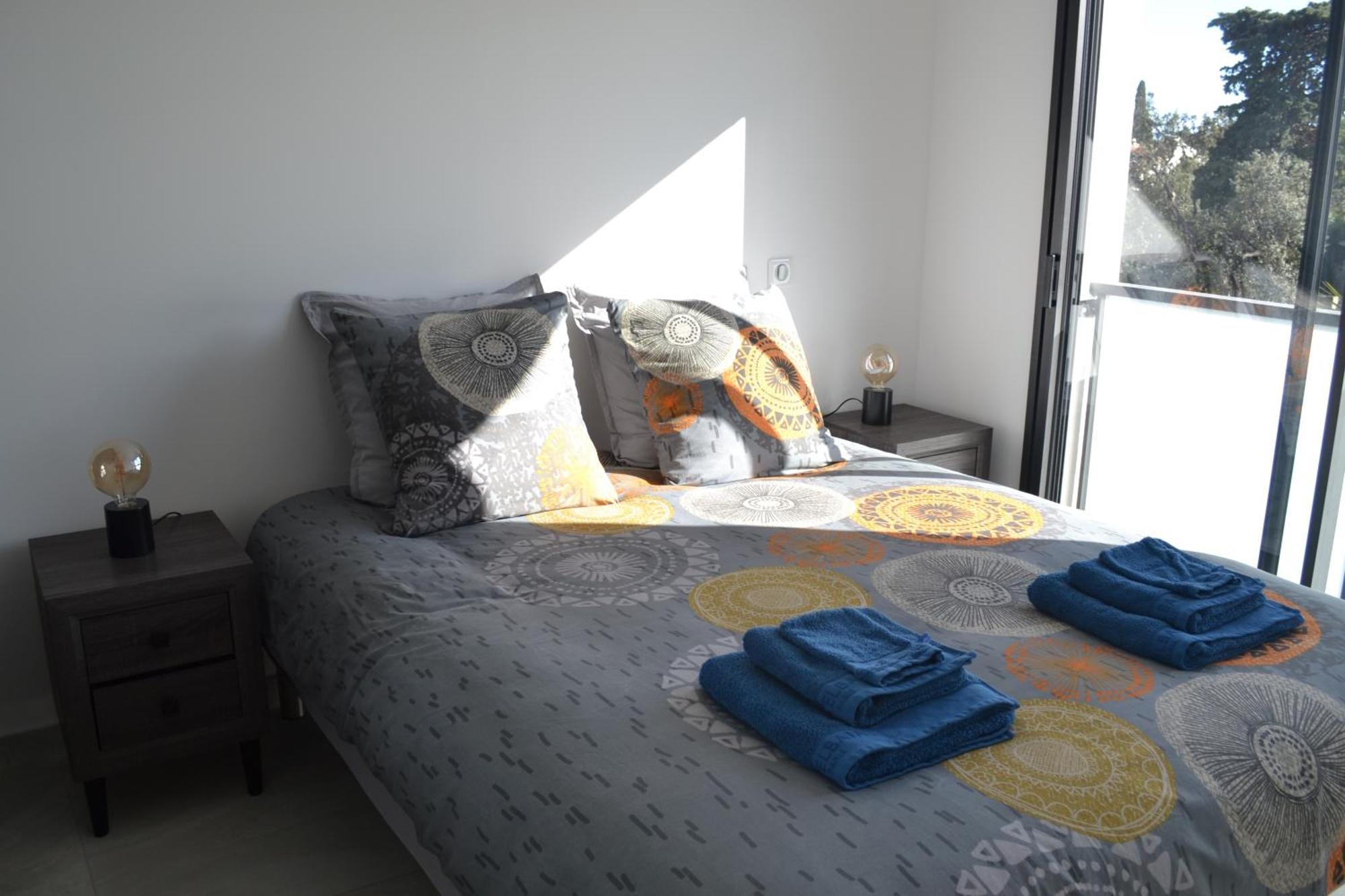Etoile Du Berger Saint Aygulf 3 Villas Et 4 Appartements Jardin Individuel Et Piscine Chauffee En Saison - La Mer Et Les Plages 450 M Exteriör bild